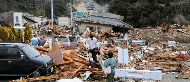 Le Japon a deja ete touche par un seisme de magnitude 9 suivi d'un tsunami, le 11 mars 2011, faisant pres de 28 000 morts et disparus.