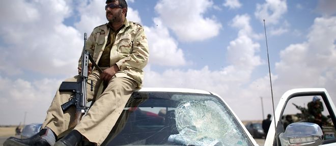 Des bombardements ont notamment eu lieu a Ajdabiyah, dans l'est de la Libye, samedi.