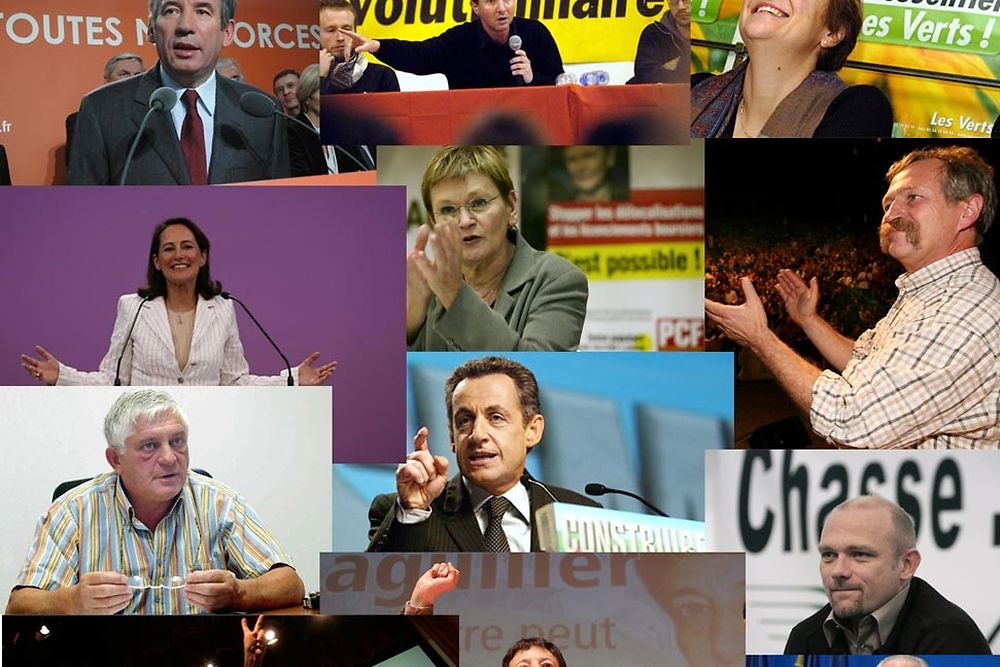Ils étaient candidats à l'élection présidentielle en 2007