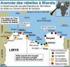 Libye: le front &agrave; Misrata se d&eacute;place au port apr&egrave;s un bombardement meurtrier