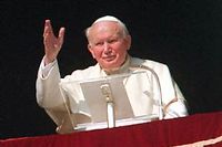 Le pape Jean-Paul II ©Abaca