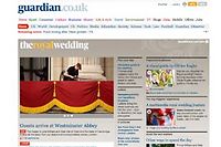 Le Guardian propose une version de son site sans article sur le mariage princier. Pour cela, il suffit de cliquer sur le lien 