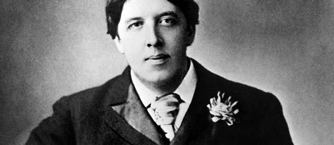 Oscar Wilde (1854-1900), dans un portrait decouvert en 1945.