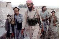 Oussama Ben Laden, ici en 1989, demande notamment à ses fils de ne pas poursuivre la guerre sainte ©-