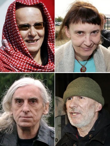 Parmi les autres membres d'Action directe, deux - Nathalie Menigon, Georges Cipriani - sont en liberte conditionnelle. Joelle Aubron, qui avait beneficie en 2004 d'une suspension de peine pour raison medicale, est morte en 2006.
