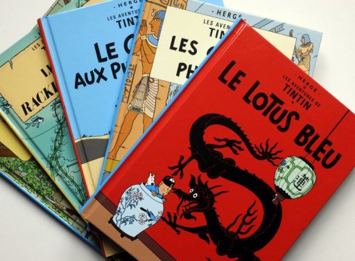 Une vente aux encheres specialement consacree a Herge, le pere de Tintin, a rapporte dimanche en Belgique un total de 385.000 euros, dont 35.000 pour une peinture a l'huile abstraite de l'artiste.