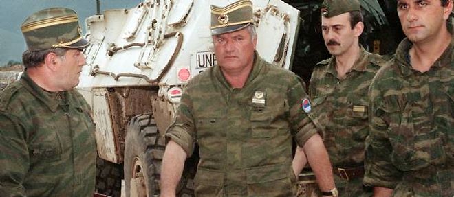 Ratko Mladic, ici en 1993, a ete arrete.