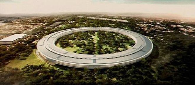 Steve Jobs promet le plus beau siege social du monde pour Apple