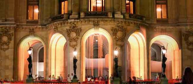 Un futur restaurant a l'Opera Garnier.