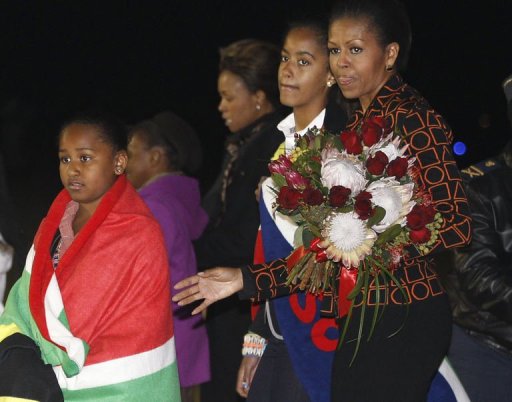Afrique du Sud: Michelle Obama va rendre hommage &agrave; Mandela