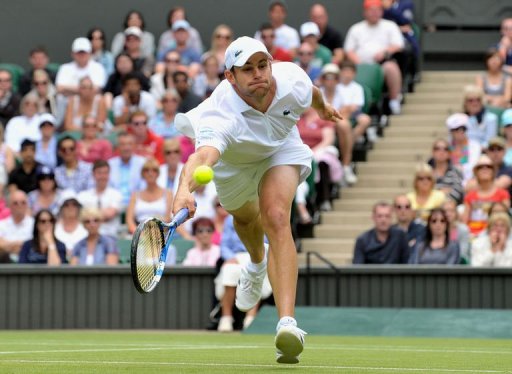 Wimbledon: Andy Roddick &eacute;limin&eacute; au troisi&egrave;me tour