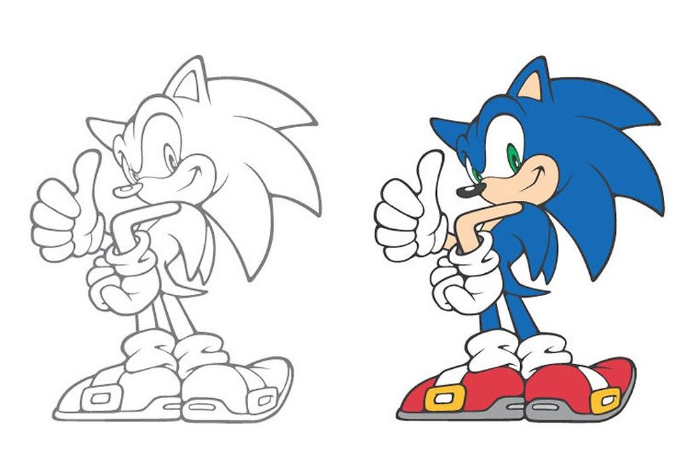 Sonic the Hedgehog. 