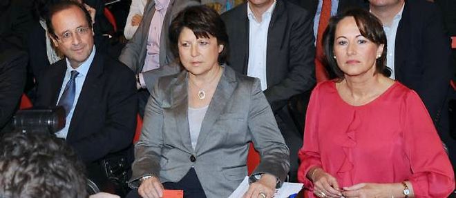 Francois Hollande, Martine Aubry et Segolene Royal doivent s'affronter lors de la primaire du PS en octobre.