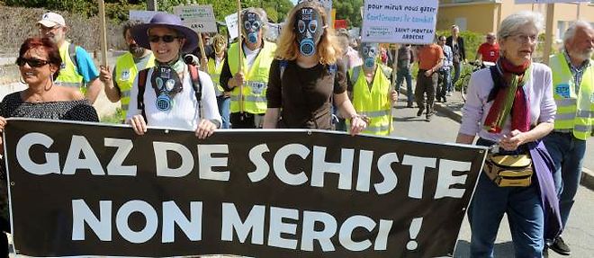 Le Tour de France est-il menace par les manifestants contre le gaz de schiste ?