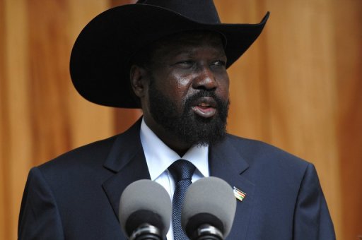 Salva Kiir devait ensuite preter serment en tant que premier president du Sud-Soudan.