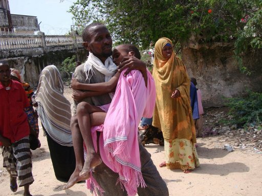 Plus de dix millions de personnes manquent de nourriture dans la Corne de l'Afrique a la suite de la secheresse et des conflits armes. La secheresse touche Djibouti, l'Ethiopie, le Kenya, l'Ouganda et surtout la Somalie, ou la situation est aggravee par un etat permanent de guerre civile.