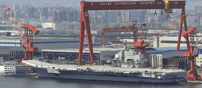 Le porte-avions chinois Shi Lang pourrait etre operationnel d'ici cinq ans.