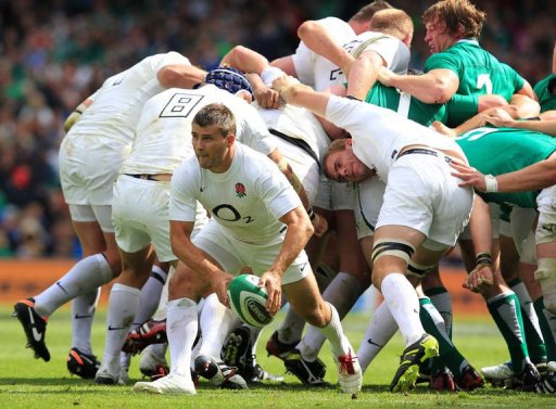 Rugby: l'Angleterre se redonne le moral en Irlande