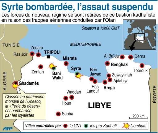 Libye: les restes de centaines de prisonniers retrouv&eacute;s &agrave; Tripoli