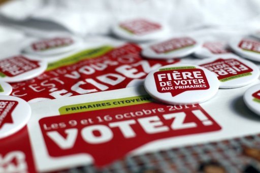 Les sympathisants de gauche sont appeles dimanche aux urnes pour le premier tour de la primaire socialiste, scrutin inedit en France, pour designer parmi six concurrents (cinq PS, un PRG) leur champion pour la presidentielle de 2012.