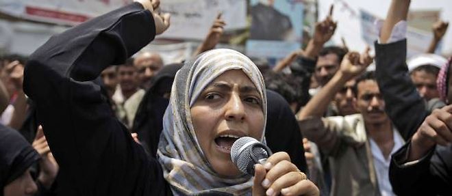 Tawakkol Karman a joue un role de premier plan dans le declenchement fin janvier des manifestations estudiantines contre le president yemenite Ali Abdallah Saleh.