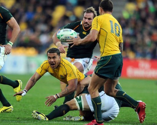 Mondial de rugby: l'Australie en demi-finales, l'entra&icirc;neur et le capitaine des Springboks s'en vont