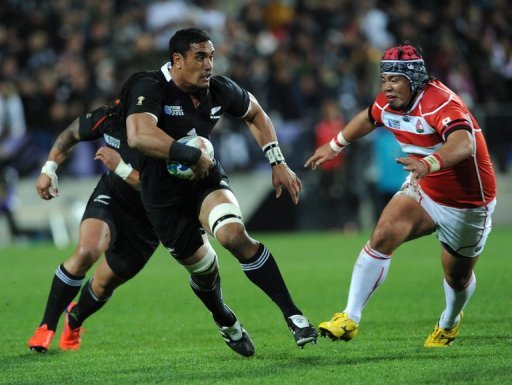 Mondial de rugby: les All Blacks avec Kaino, un flanker en ligne de front