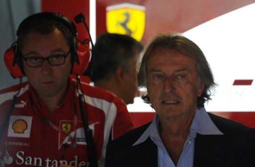 Le patron de Ferrari, Luca di Montezemolo, souhaite que les grandes ecuries puissent aligner une troisieme voiture en Grand Prix, aux mains des ecuries secondaires, a-t-il dit dimanche, et s'est egalement prononce contre la trop grande importance prise par l'aerodynamique.