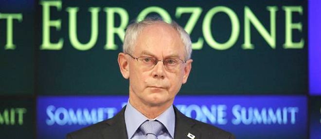 Le president du Conseil europeen, Herman Van Rompuy.