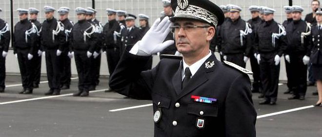 Le directeur departemental de la securite publique du Nord Jean-Claude Menault lors de sa prise de fonction en 2008.
