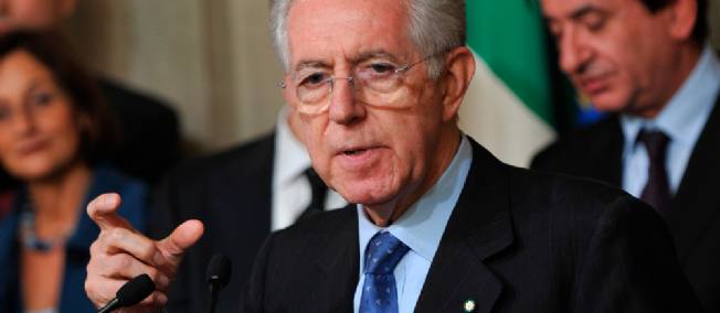Le gouvernement de crise de Mario Monti