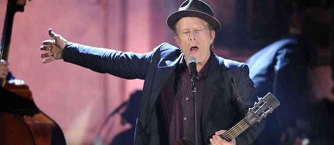 Tom Waits au Rock and Roll Hall of Fame, a New York, en mars 2011. 