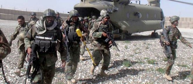 Photo d'illustration. Des soldats de l'Otan en Afghanistan.
