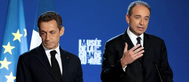 Nicolas Sarkozy et Jean-Francois Cope.