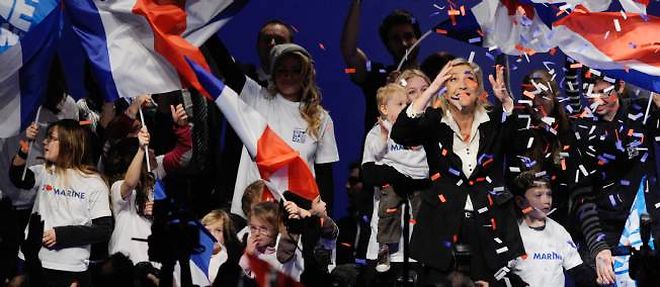 Marine Le Pen a tenu dimanche a Metz son premier meeting de campagne.