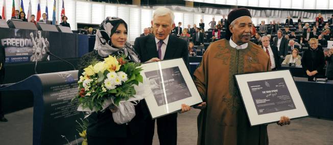 Prix Sakharov : le Parlement europ&eacute;en honore le Printemps arabe