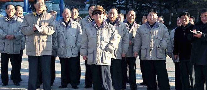 Le dictateur nord-coreen Kim Jong-il, le 4 decembre dernier.