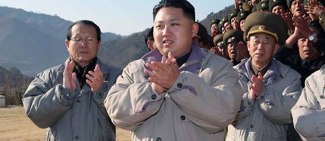Kim Jong-un, ici en 2010 sur le sol nord-coreen, a passe plusieurs annees de sa vie... en Suisse.