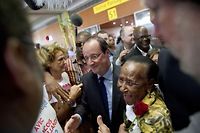 Hollande inspir&eacute; par Aim&eacute; C&eacute;saire se dit &quot;le candidat de l'esp&eacute;rance lucide&quot;