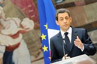 Nicolas Sarkozy a préféré le dimanche au mercredi pour faire de la pédagogie auprès des Français. ©Jacques Witt