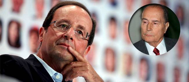Fran&ccedil;ois Hollande, par Fran&ccedil;ois Mitterrand