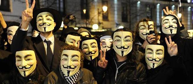Cette nouvelle action des Anonymous montre que les esprits s'echauffent apres la fermeture du site Megaupload.