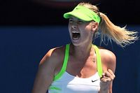Open d'Australie: Sharapova, convaincante, en demi-finale