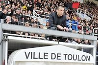 Top 14: Boudjellal a suivi le match de Toulon sur le toit du tunnel des joueurs