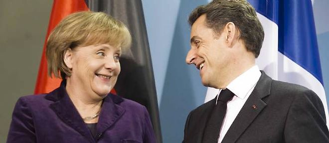 Angela Merkel va soutenir son homologue francais au-dela de la crise de la zone euro.