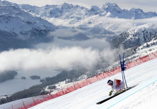 Ski: Vonn gagne le super-G du super-combiné de St-Moritz