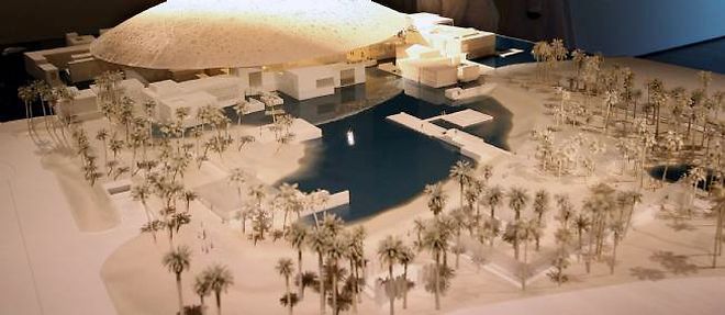 Le "Louvre Abu Dhabi" a ete dessine par l'architecte Jean Nouvel.