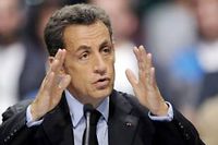 Nicolas Sarkozy s'en prend aux banques