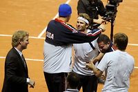 Coupe Davis: les Etats-Unis terrassent Federer et la Suisse