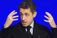 Nicolas Sarkozy le 20 janvier dernier. ©Charles Platiau